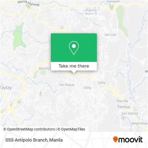 SSS Antipolo Map .